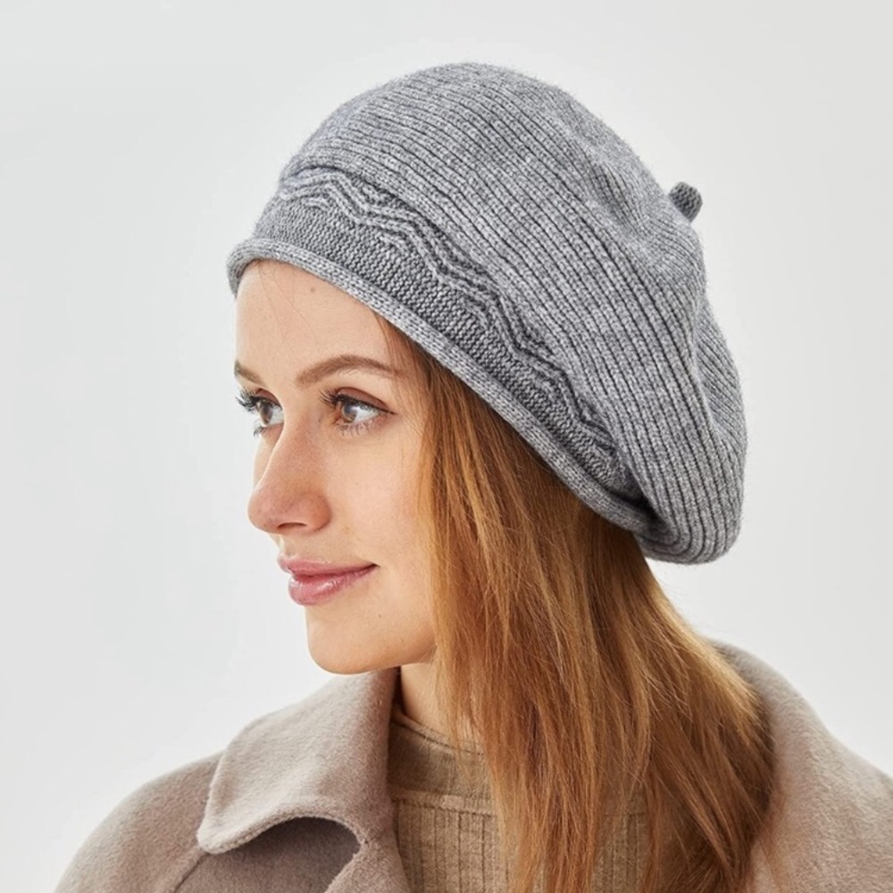 French Lined Beret New